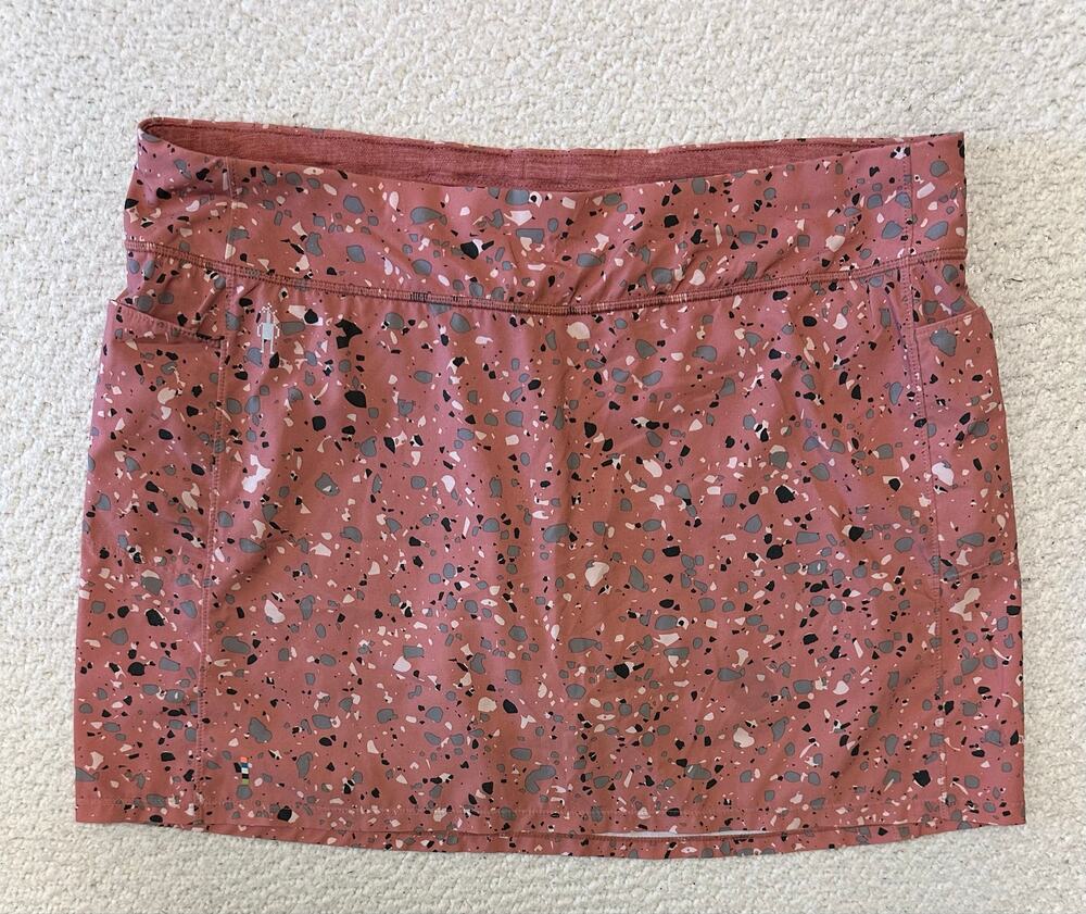 Smartwool Womens Active Lined Skirt Skort Merino Wool Blend Large